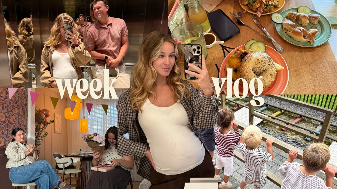 Een grote verandering, 38 weken Zwanger & Verjaardag Vriendin | Weekvlog✨