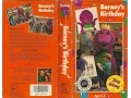Barney s Birt ay VHS 1992