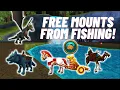 Wizard101 FREE Mounts From Fishing