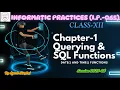 SQL Query SQL Function Scalar Function Date Time Function NOW DATE MONTH DAY YEAR