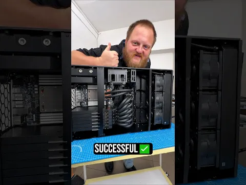 This is how most people picture custom server building 😀