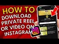 How To Download Private From Instagram