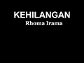 Download Lagu Dangdut Karaoke ~ KEHILANGAN [ Rhoma Irama]  Tanpa Vocal