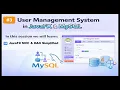 Part 3 User Management System in JavaFX MySQL JavaFX C DAO Simplified