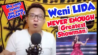 reaction weni lida nerver enough hd 720p ost the greatest show man menggelegar
