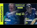 Sergey Fomin vs Kasidit Samrej Highlights Astana 2026 Round of 16