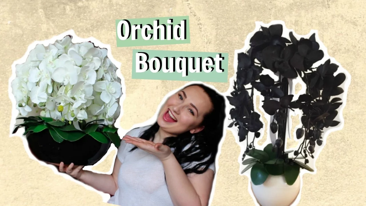 DIY ORCHID BOUQUET