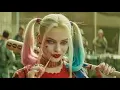 Harley Quinn airport dressing scene Suicide Squad 2016 Top Movie Clip