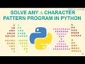 Alphabet Pattern Pattern in Python