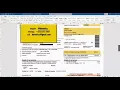 Argentina Edenor utility bill template