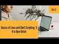 Basics of Linux and Shell Scripting Part-3