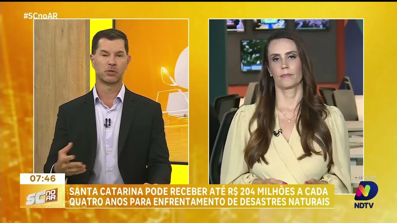 SC poderá receber até R$ 240 Milhões a cada quatro anos para enfrentamento de desastres naturais