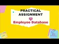 SQL Practice assignment with Solution - Employee Database