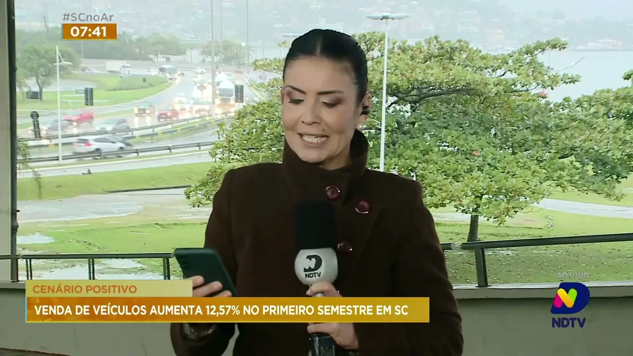 SC registra crescimento nas vendas de carros no primeiro semestre deste ano