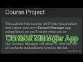 Ceate React App Contact Manager Part 3