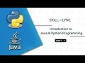 Introduction to Java Python Programming Part - 1 Skill-Lync
