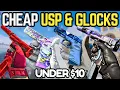 The BEST CHEAP USP Glock Skins To Buy in CS2 Under 10