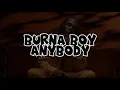 Download Lagu Burna Boy - Anybody (Karaoke) [Unofficial]