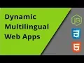 Creating Dynamic Multilingual Web Apps