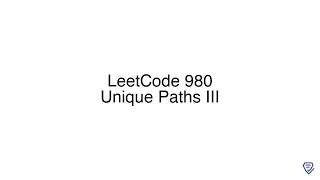 LeetCode 980 Unique Paths III