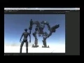 Giant robot using Movement Animset Pro