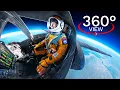 360 U-2 Spy Plane Flight Full Cockpit Ride to 70 000 Feet