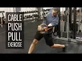 Push Pull Exercise Using the Cable Crossover GetPhysical