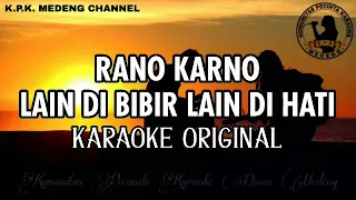 Download Rano Karno - Lain Di Bibir Lain Di Hati Karaoke Original MP3