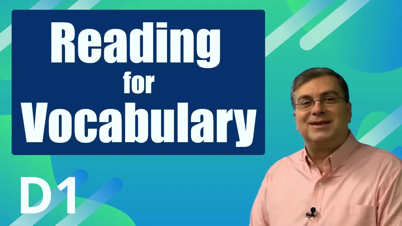 Learn English | Reading for Vocabulary | Level D | Lesson 01 | Brian Stuart