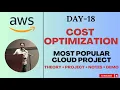 Day-18 AWS Cost Optimization Most Popular Cloud and DevOps project Event Driven Serverless