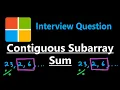 Continuous Subarray Sum - Leetcode 523