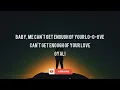BUSY SIGNAL  - CAN'T GET ENOUGH OF YOUR LOVE LYRICS VIDEO...