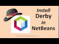 How to install Derby database in NetBeans