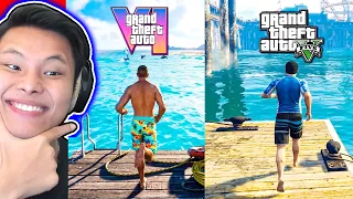 So Sánh Đồ Họa GTA 5 vs GTA 6🚨🤔JayGray Reaction Trailer Mới Grand Theft Auto VI: An Extended Look