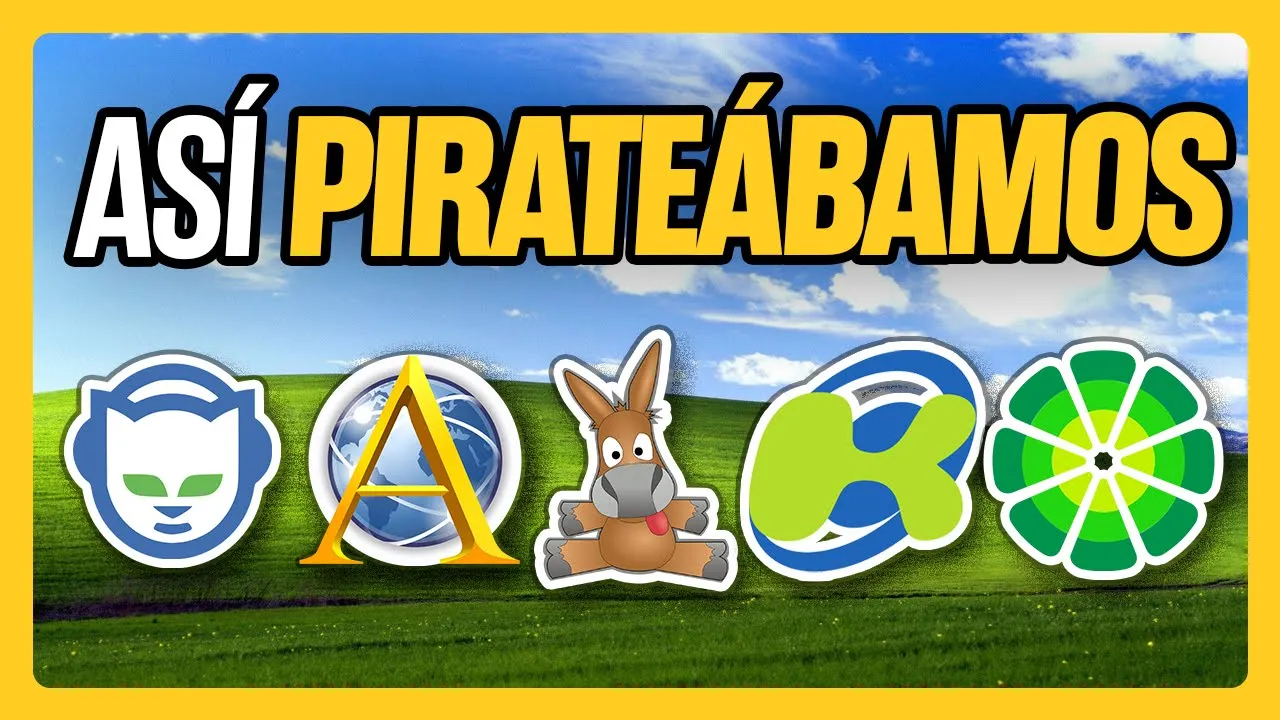 PIRATEANDO en los 90/2000: Napster, Ares, eMule y la ODISEA de bajar música • Perdón, Centennials