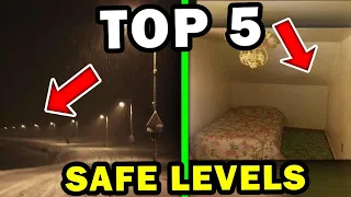 Top 5 100 SAFE Backrooms Levels with NO ENTITIES