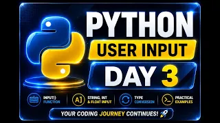 Day 3 type conversion and input in python