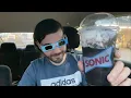 Sonic NEW Blackout Slush Float Review Get Ready To Watch The 2024 Solar Eclipse