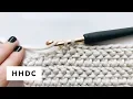 herringbone half double crochet h c