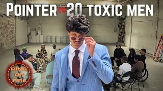 Pointer vs 20 Toxic Men RING OF FIRE SURROUNDED PARODY
