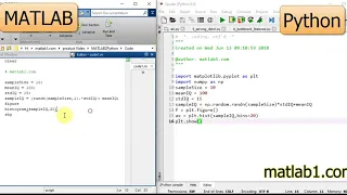 Python and MATLAB conversion code1