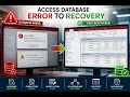 Access Database Corrupted See How We Recover It Fast Excel Access Expert