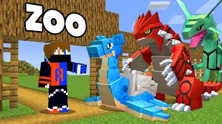 NOOB vs PRO POKEMON ZOO in Minecraft