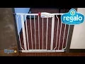 Easy Step Metal Walk-Through Safety Gate from Regalo