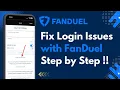 How to Fix Login Issues with FanDuel