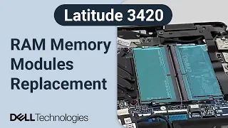 Dell Latitude 14 3420 | How to replace the RAM memory modules