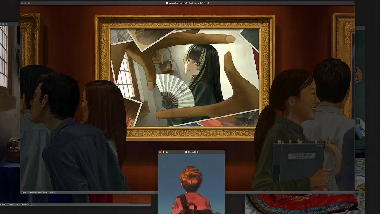 【緊急】ZOOOOOM ART MUSEUMミラー配信！！作品をじっくり見ることができるスペシャルな回です。【儒烏風亭らでん/ポーラ美術館/板橋区立美術館】