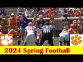 First half Team Orange vs Team White 2024 Clemson Spring Football Game Highlights
