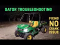 Fixing a John Deere Gator Starting Issue - Troubleshooting Steps