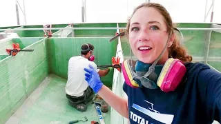 CATAMARAN BUILD – The Backbone of our Water Tanks (MJ Sailing Ep 204)